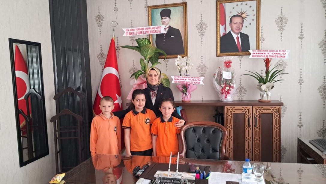 23 Nisan Ulusal Egemenlik ve Çocuk Bayramı kutlamaları kapsamında makam ziyaretleri yapıldı.