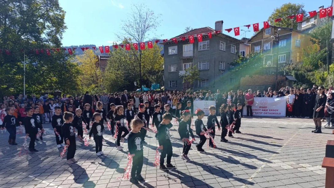 29 Ekim Cumhuriyet Bayramı'nın 101.Yıl Dönümü Çoşkuyla Kutlandı